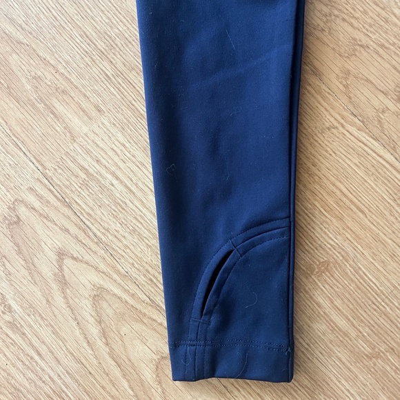 Spyder Long Sleeve full zip hooded yoga jacket Navy EUC S - Picture 5 of 6